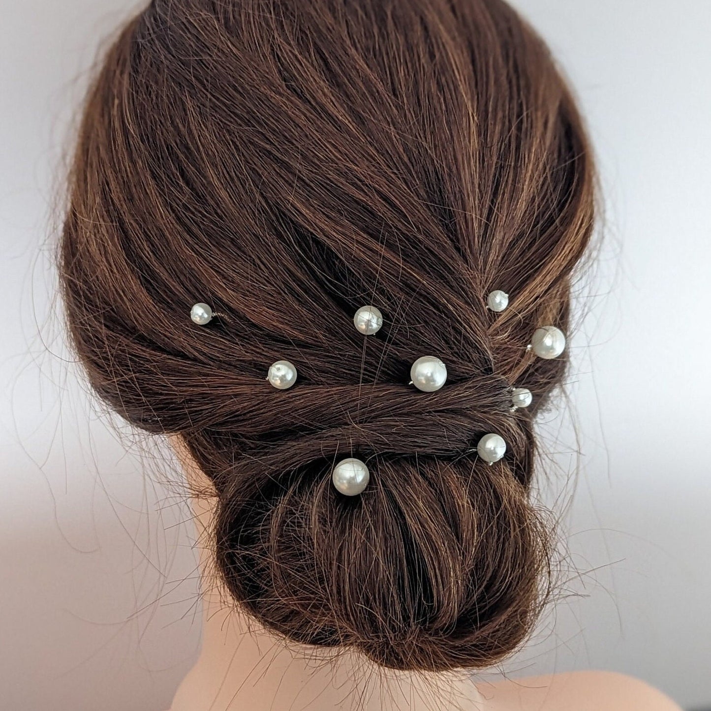 Pearl Hair Pins – Dainty Wedding Hair Accessories ( Set of 3, 6, 9, 12, or 18)