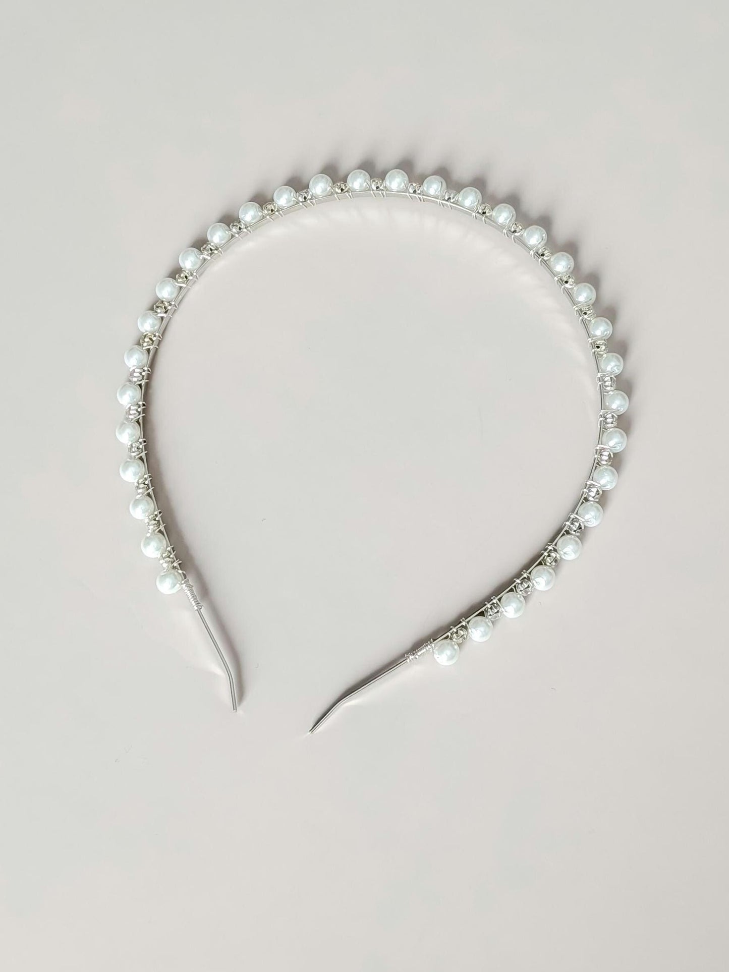 Avery - Pearl & Crystal Bridal Headband