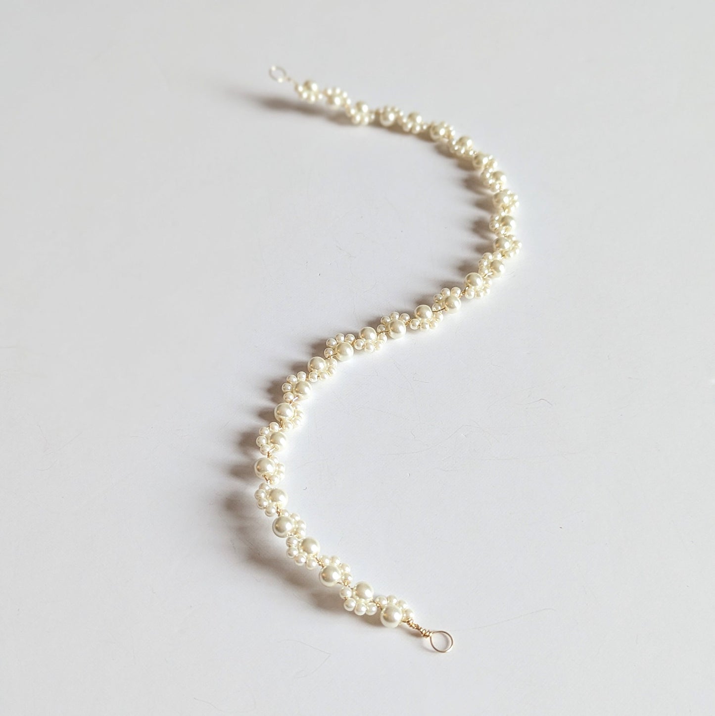 Lexi - Pearl Hair Vine (8"-24")
