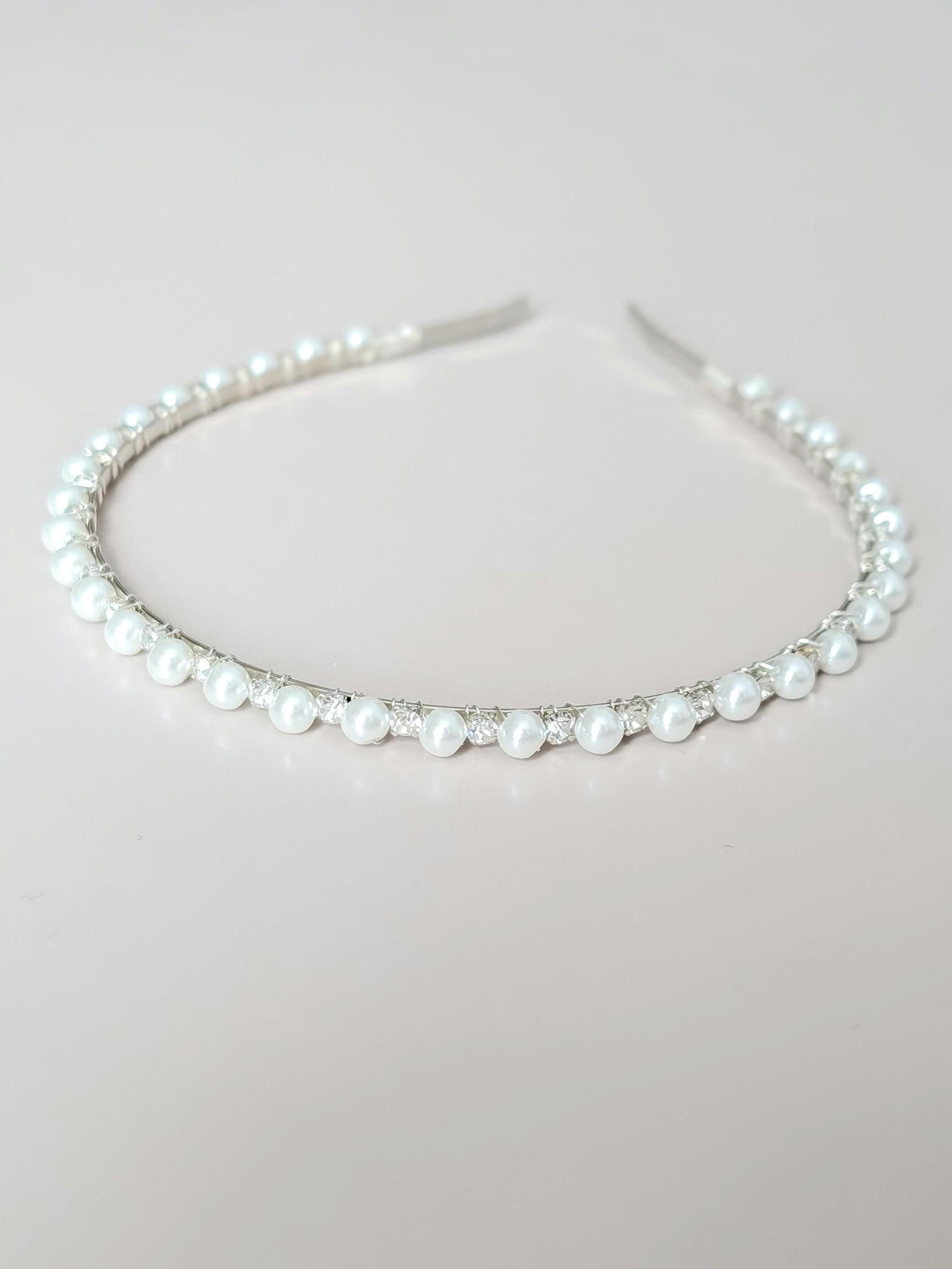 Avery - Pearl & Crystal Bridal Headband