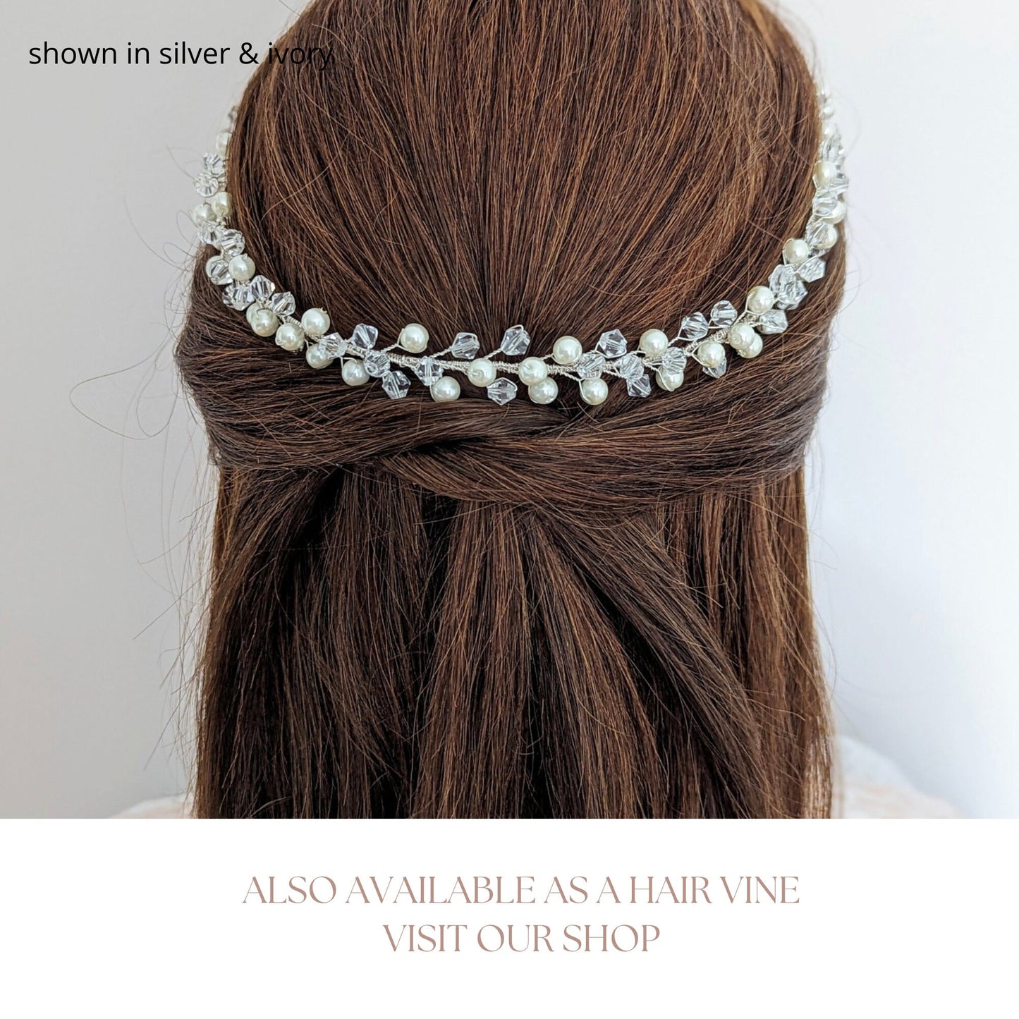 Isla – Pearl & Crystal Bridal Headband