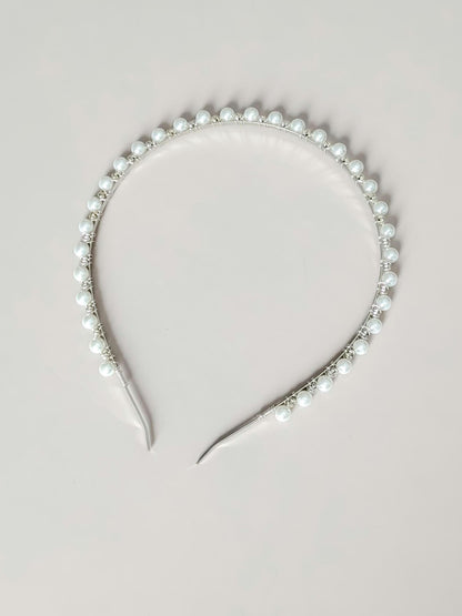 Avery - Pearl & Crystal Bridal Headband