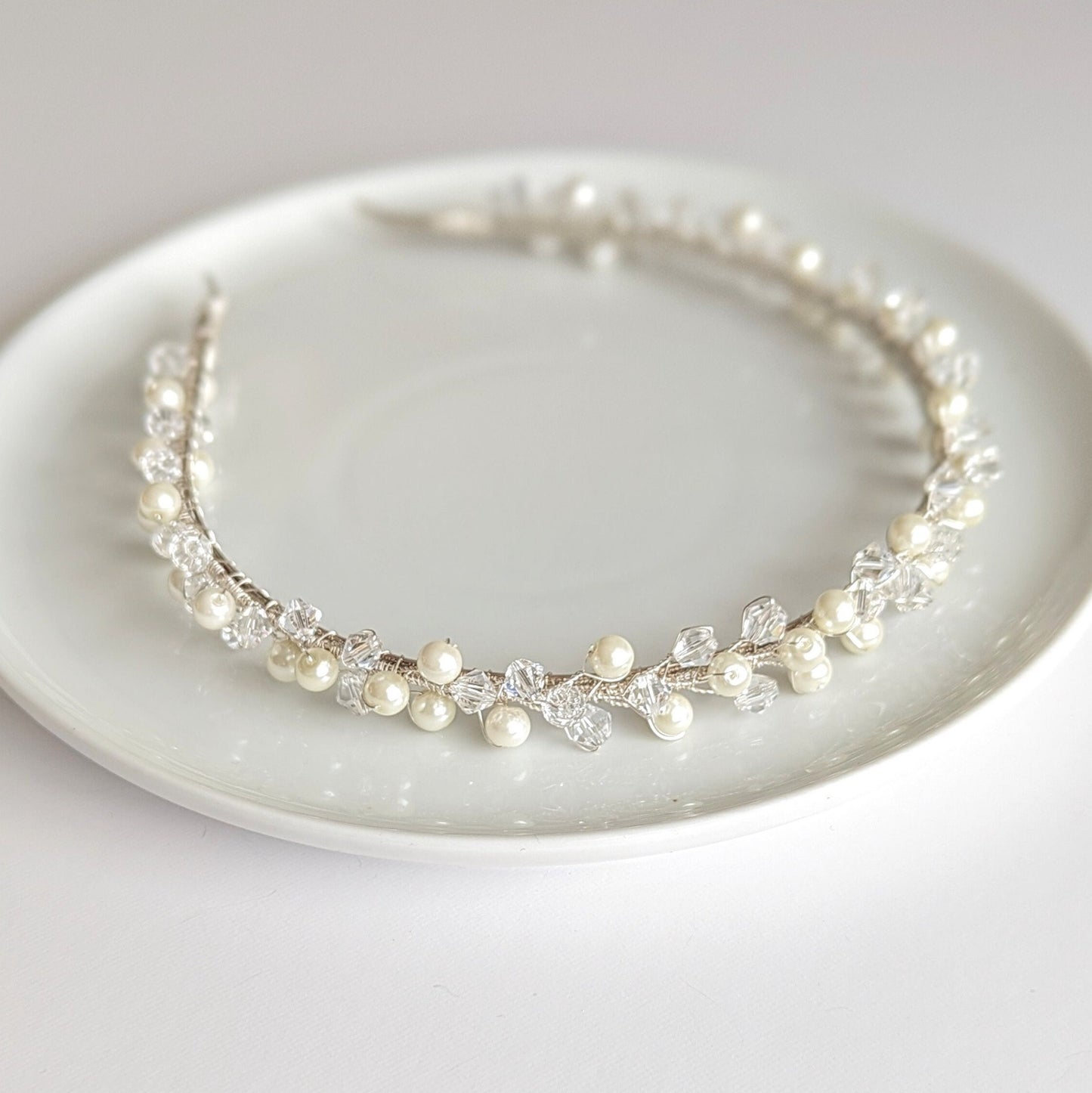Isla – Pearl & Crystal Bridal Headband