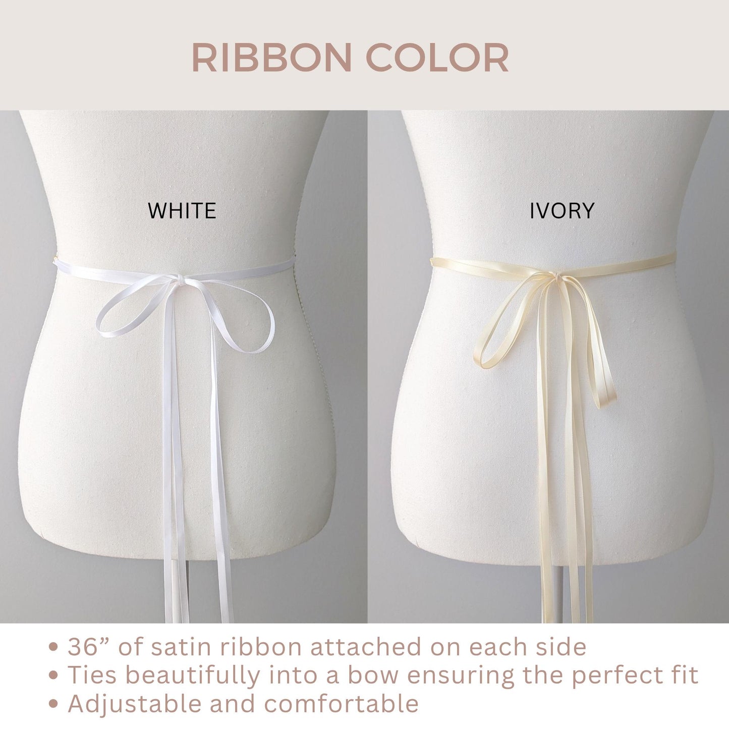 Audrey - Floral Pearl Bridal Sash (18"-30")