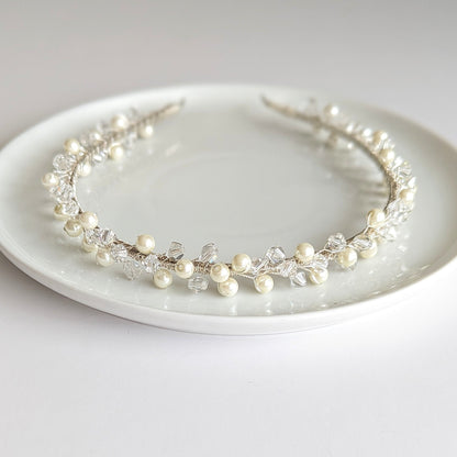 Isla – Pearl & Crystal Bridal Headband