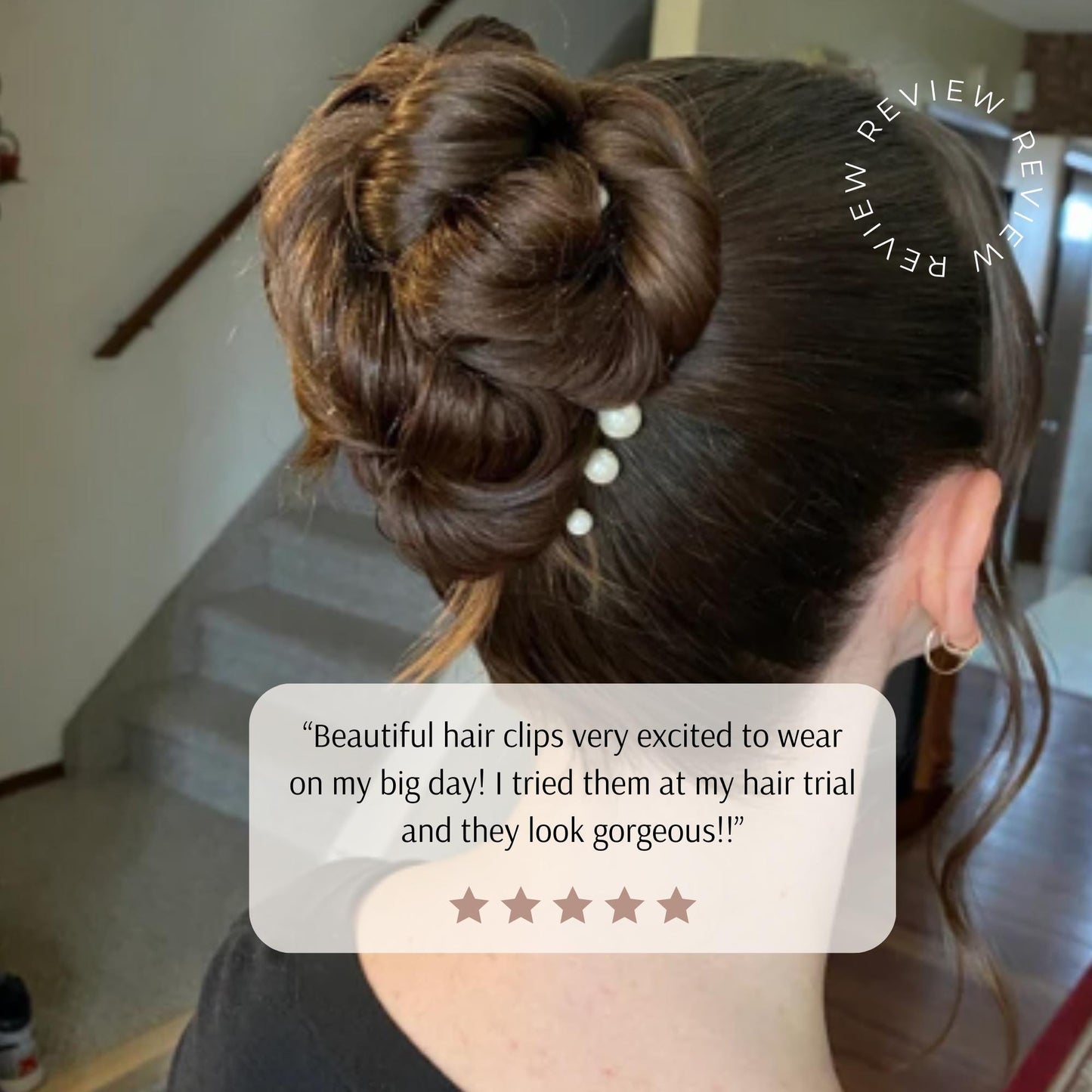 Pearl Hair Pins – Dainty Wedding Hair Accessories ( Set of 3, 6, 9, 12, or 18)