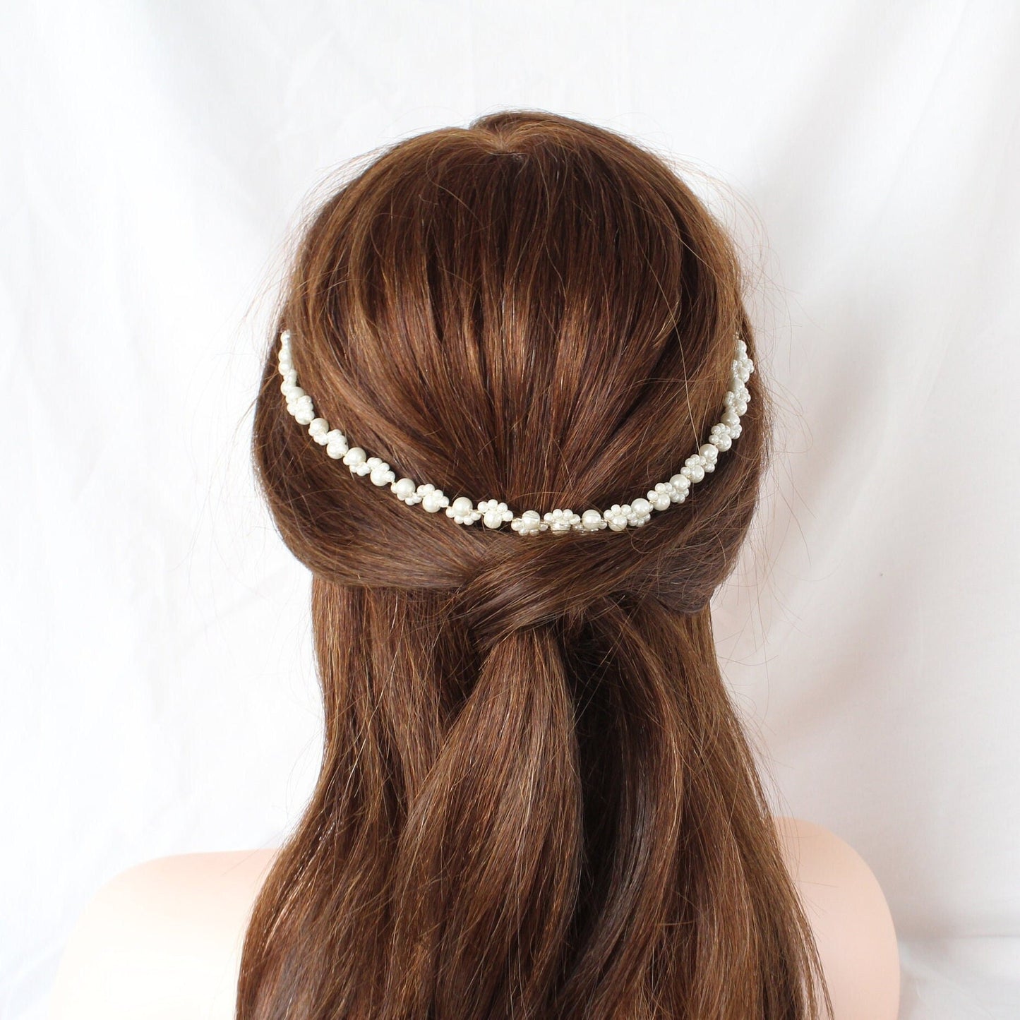 Lexi - Pearl Hair Vine (8"-24")
