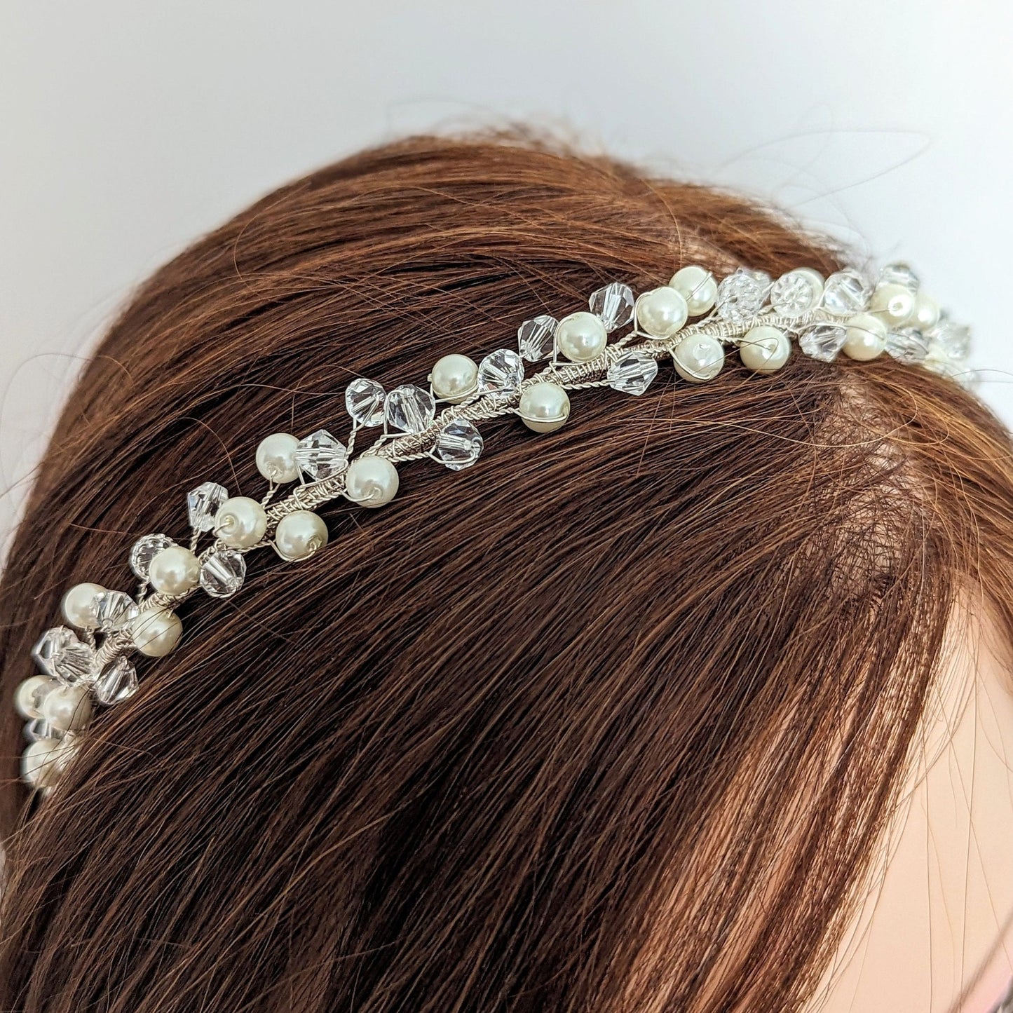 Isla – Pearl & Crystal Bridal Headband