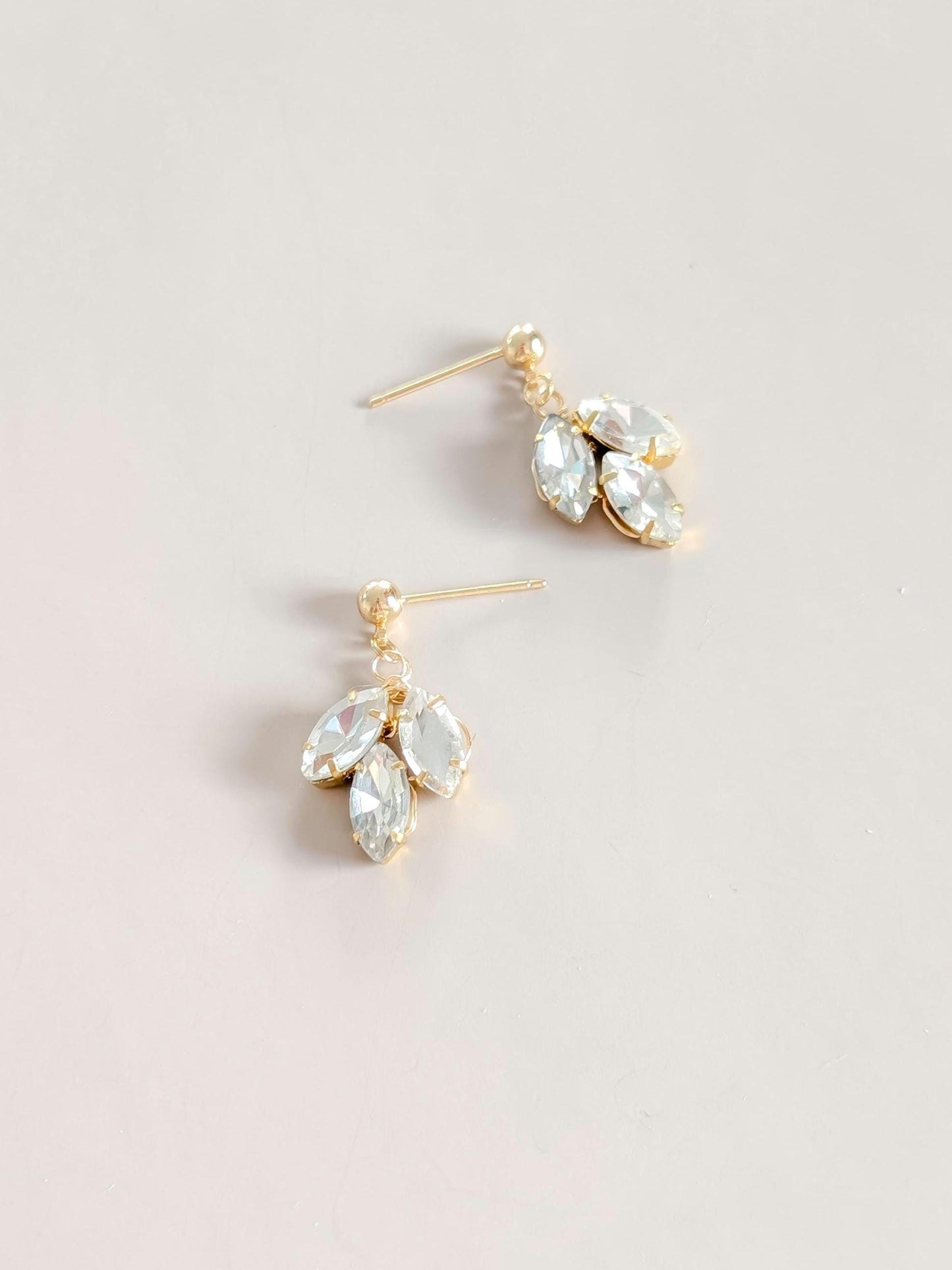Chloe - Crystal Drop Earring Bridal Jewelry